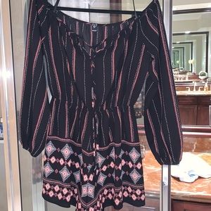 Windsor romper (off the shoulder) size medium